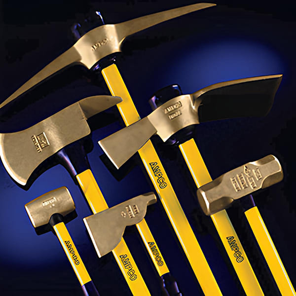 Kit hachas, picos y combas antichispa Ampco
